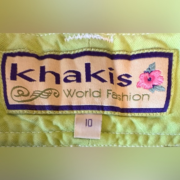 Lime Green Women’s Capri’s - Picture 4 of 5